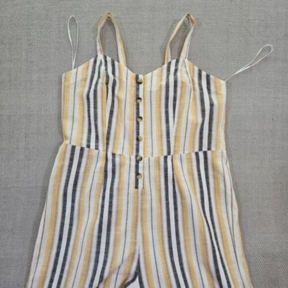 Wide Leg Jumpsuit XL Rouching Fairycore Streetwear Cottagecore Naturecore - Picture 11 of 16